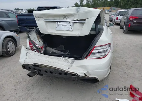 2012 Mercedes-Benz C 250 Sport из США, поврежденный, VIN WDDGF4HB0CR216818